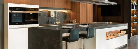 Häcker kitchen showroom zone with luxury fittings