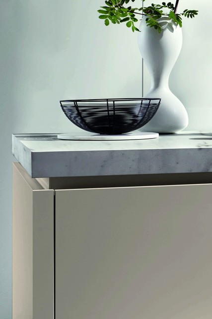 Cashmere kitchen cabinet from Häcker 